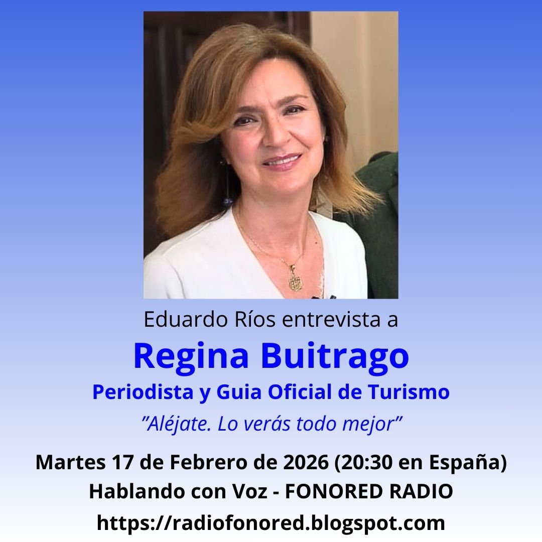 riosarcas's tweet photo. Entre palabra y palabra siempre sucede alguna cosa…
En nuestro próximo programa de Hablando con Voz de Fonored Radio nos acompaña @ReginaBuitrago Una profesional que ha dedicado su vida a escuchar y a comunicar.
Una conversación para enseñarnos a escuchar con más profundidad. https://t.co/EMgUFn8oBV