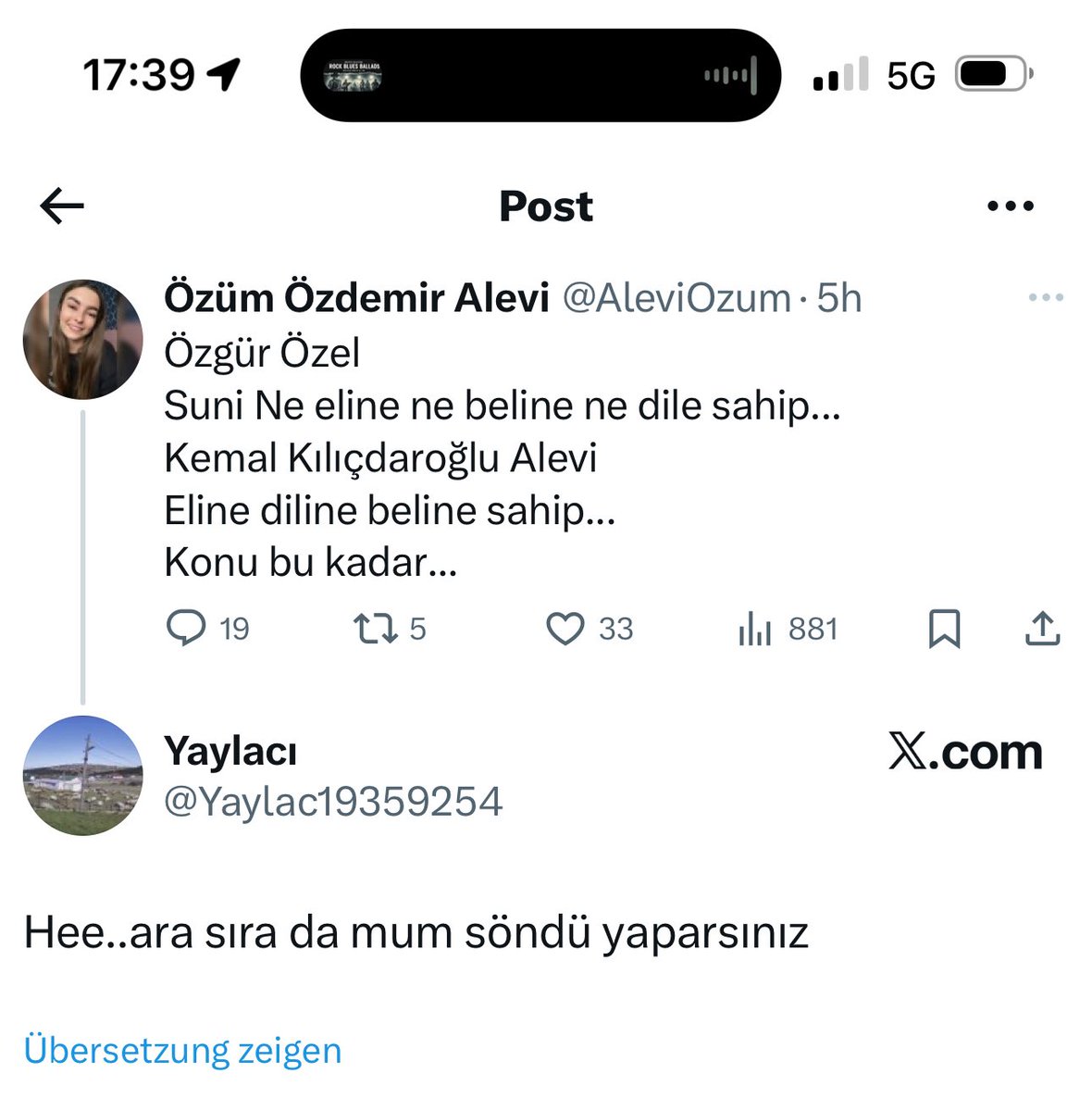 1- Kılıçdaroğlu’nu Alevilik adı altında savunanlar büyük hata yapıyorlar ve hatta biraz da ahlaksızca davranıyorlar çünkü tamamen siyasi bir meseleye kendi inançlarını meze etmiş oluyorlar.

2- Kılıçdaroğlu’nu ya da taraftarlarını eleştirirken Alevileri ve aleviliği hedef