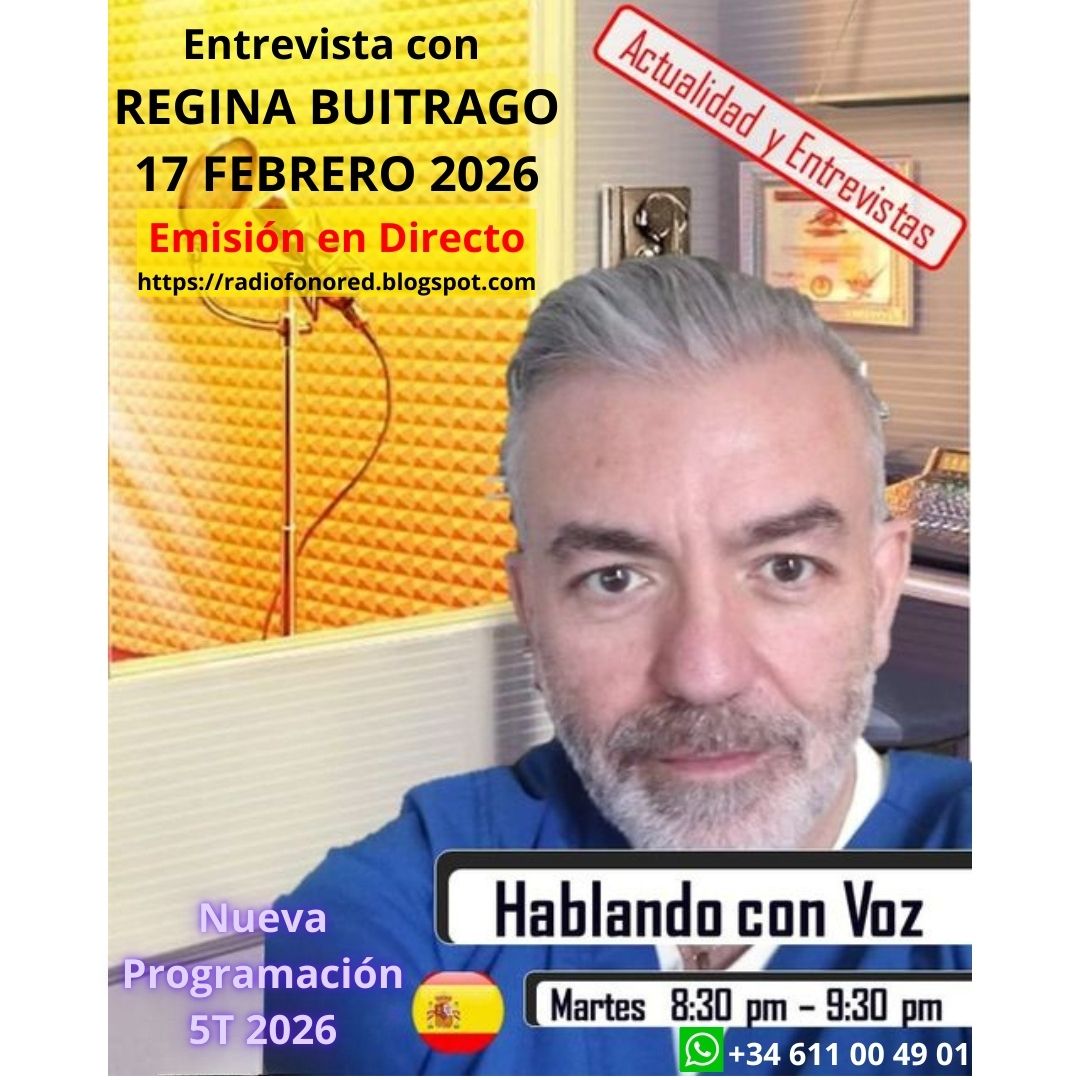 riosarcas's tweet photo. Entre palabra y palabra siempre sucede alguna cosa…
En nuestro próximo programa de Hablando con Voz de Fonored Radio nos acompaña @ReginaBuitrago Una profesional que ha dedicado su vida a escuchar y a comunicar.
Una conversación para enseñarnos a escuchar con más profundidad. https://t.co/EMgUFn8oBV