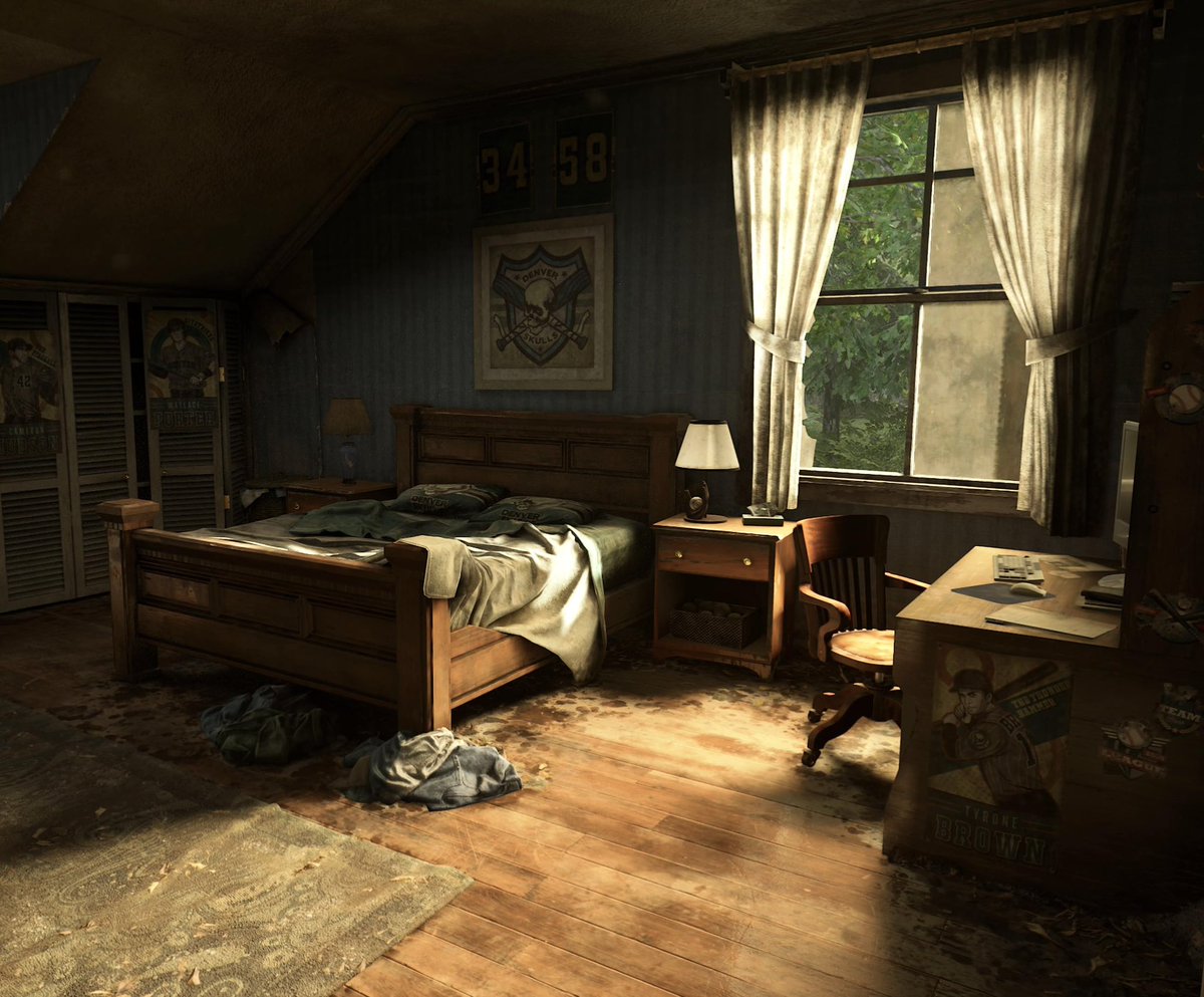 Taryn_VP's tweet image. Abandoned bedrooms | The Last Of Us I (PS5)
