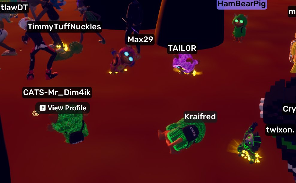 GN Thanks for the game + chill + vibe <a href="/Papichulomeme/">Papichulo</a> 
<a href="/CryptoCatsApe/">Crypto Cats</a> lets go dance <a href="/Tailor88888888/">T🅰️iL0r | Otherside | ChainZilla 🦍</a> <a href="/makcumyc29/">Max</a> <a href="/Jeka2110/">JekaTSen | CryptoCats</a>