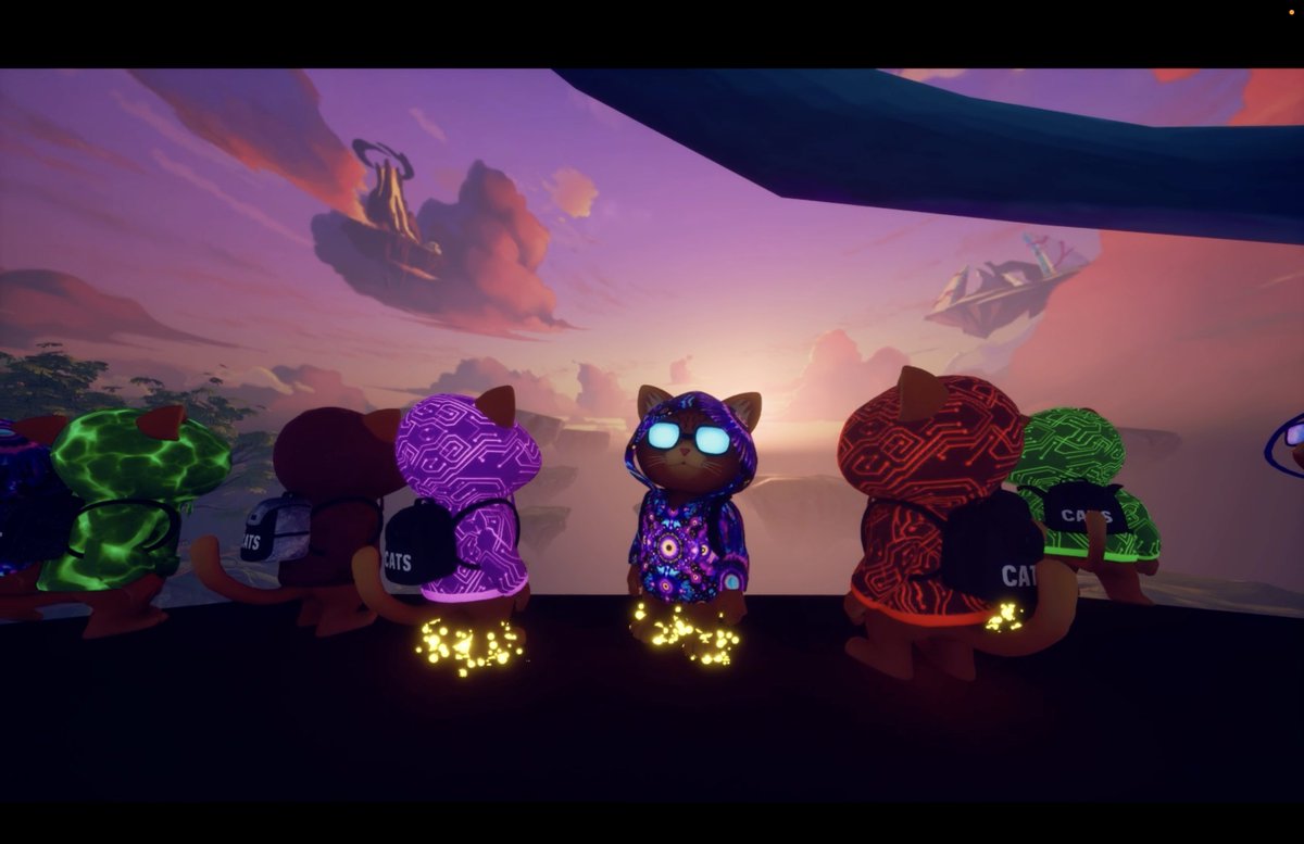 Just enjoing the view <a href="/CryptoCatsApe/">Crypto Cats</a>