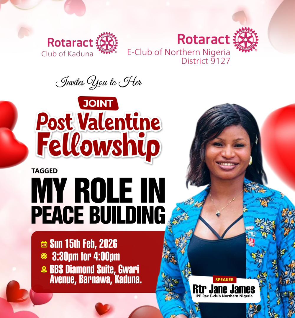 Rotakada's tweet image. In this month of 'Peace and Conflict Resolution', we had a joint fellowship with the theme - My Role In Peace Building. It was a great session. We also had talks regarding  valentine and love. 
Rotaract is good, join us today. 
#Rotary #Rotaract @Rotary