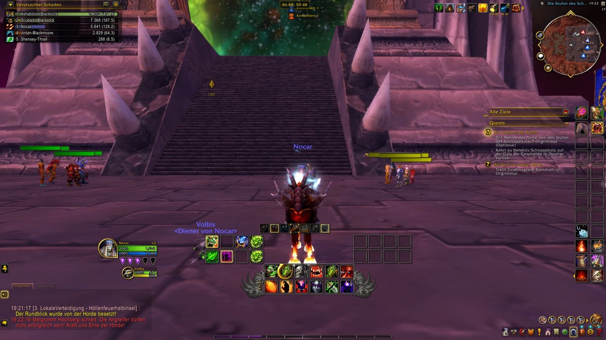 LotzYvi's tweet photo. Hey @nickcarter, I decided to revive a legend on a German WoW server! Say hello to the new 'Nocar'. 😈🔥 Does seeing him on his Dreadsteed in front of the Dark Portal make you feel homesick for Azeroth? Making the Horde great again! 🤘 #WorldOfWarcraft #Warlock #Nocar #BSB https://t.co/Get4CfzF6O
