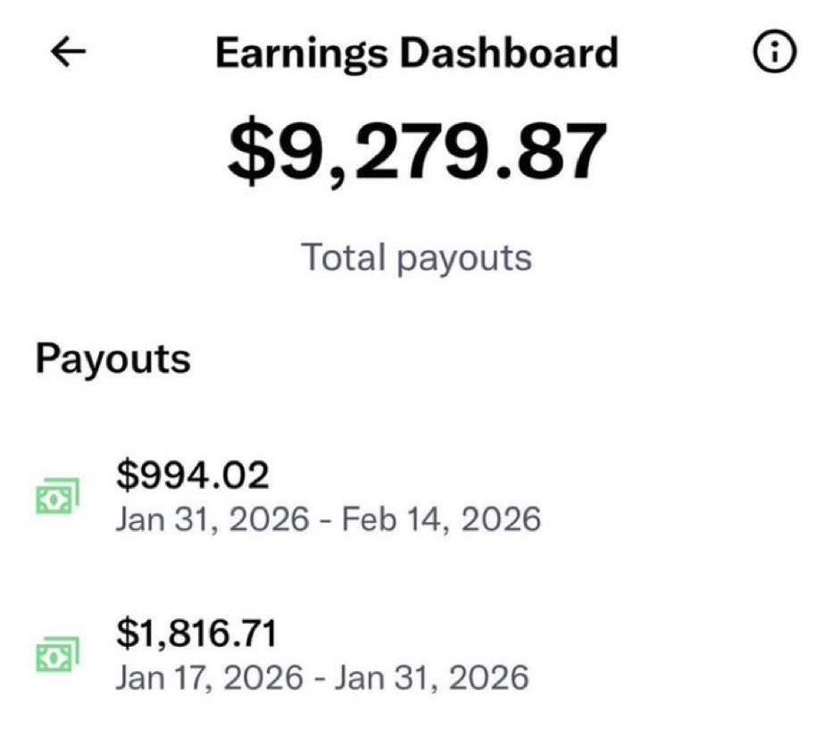 Dear son,

Buy X Premium.
Learn how the system works.

Build real engagement.
Turn content into income.

X isn’t just social media.

It’s an opportunity.