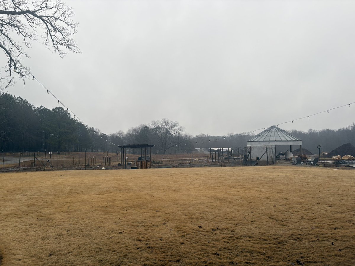 It’s a wet one on the farm today