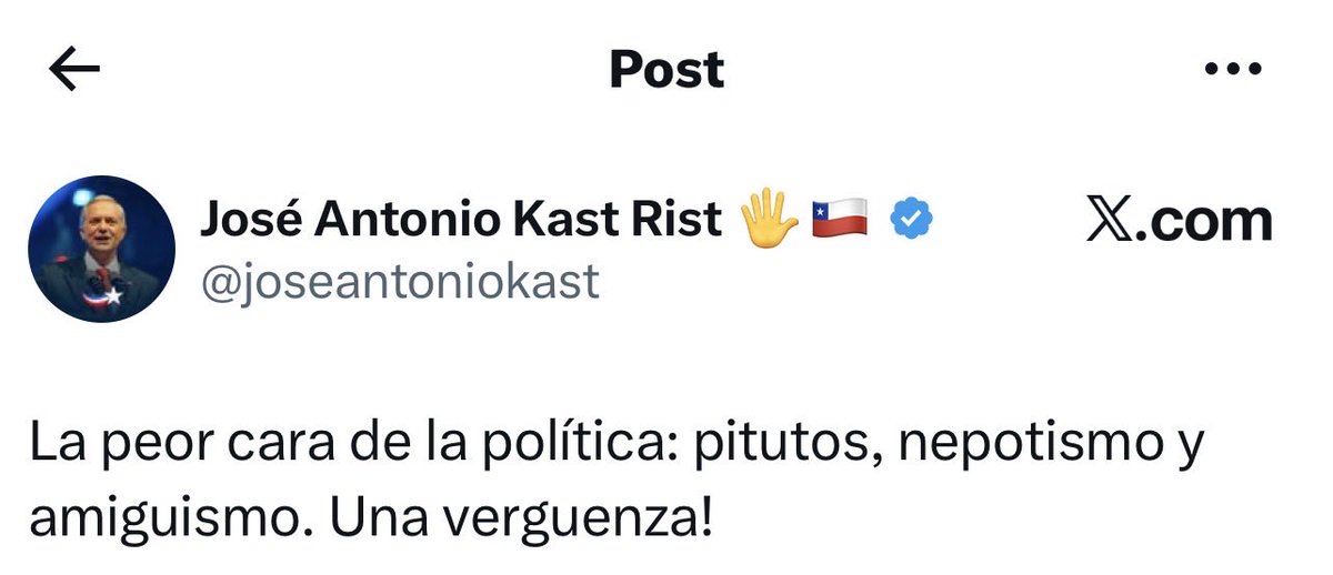 🔴 Nada como llegar al poder para dar cuenta de inconsistencia ...