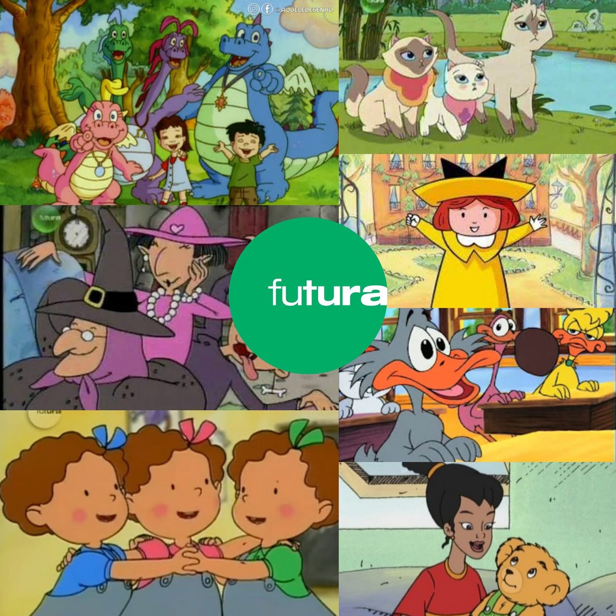 Vcs não tem noção do quanto eu amava os desenhos do canal futura