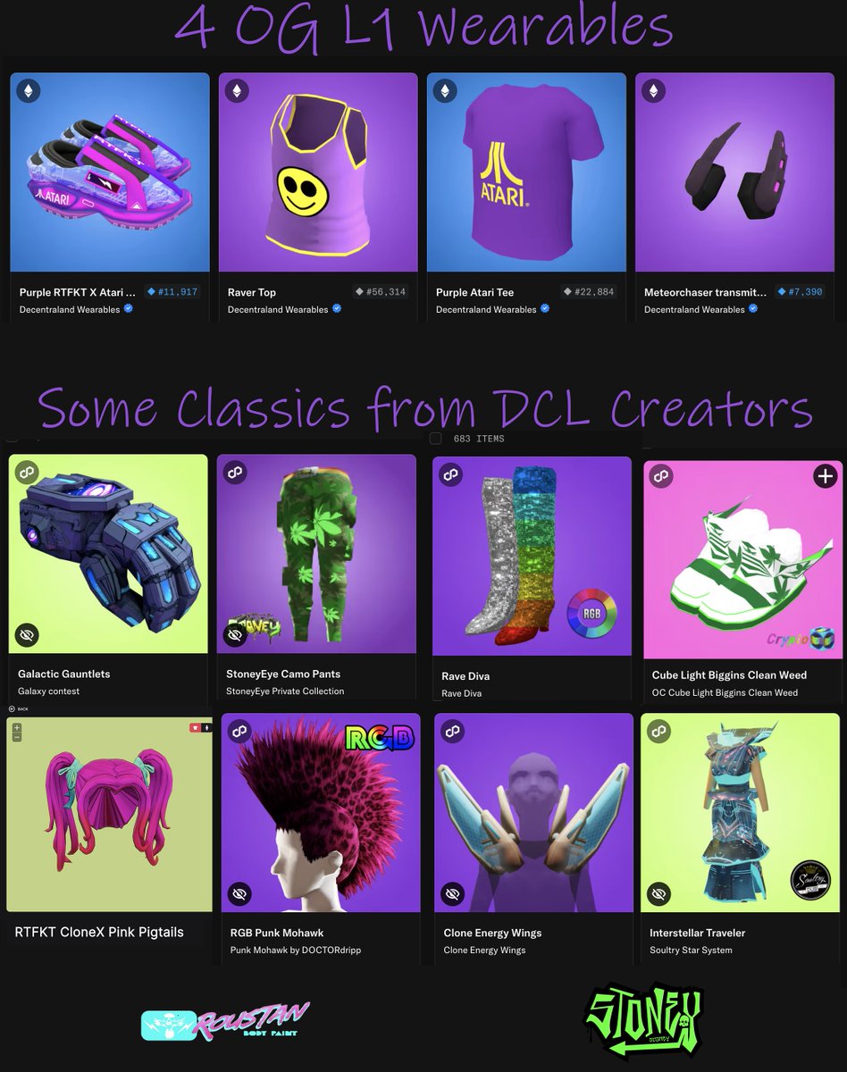 🚨 GIVEAWAY ALERT 🚨

Tomorrow = MoFyah Monday + EPIC prizes at Casa Roustan 🔥

We’re giving away half the loot this week &amp; half next week. Don’t miss your shot 👀

OG L1 wearables • Top DCL designer bangers • OG Ganja Pants 🎁

See you there 💚