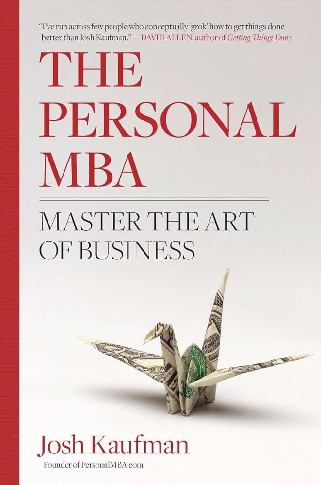 BookNoteApp's tweet image. 5 books that could replace a business degree:

1) The Personal MBA by Josh Kaufman

( finance )