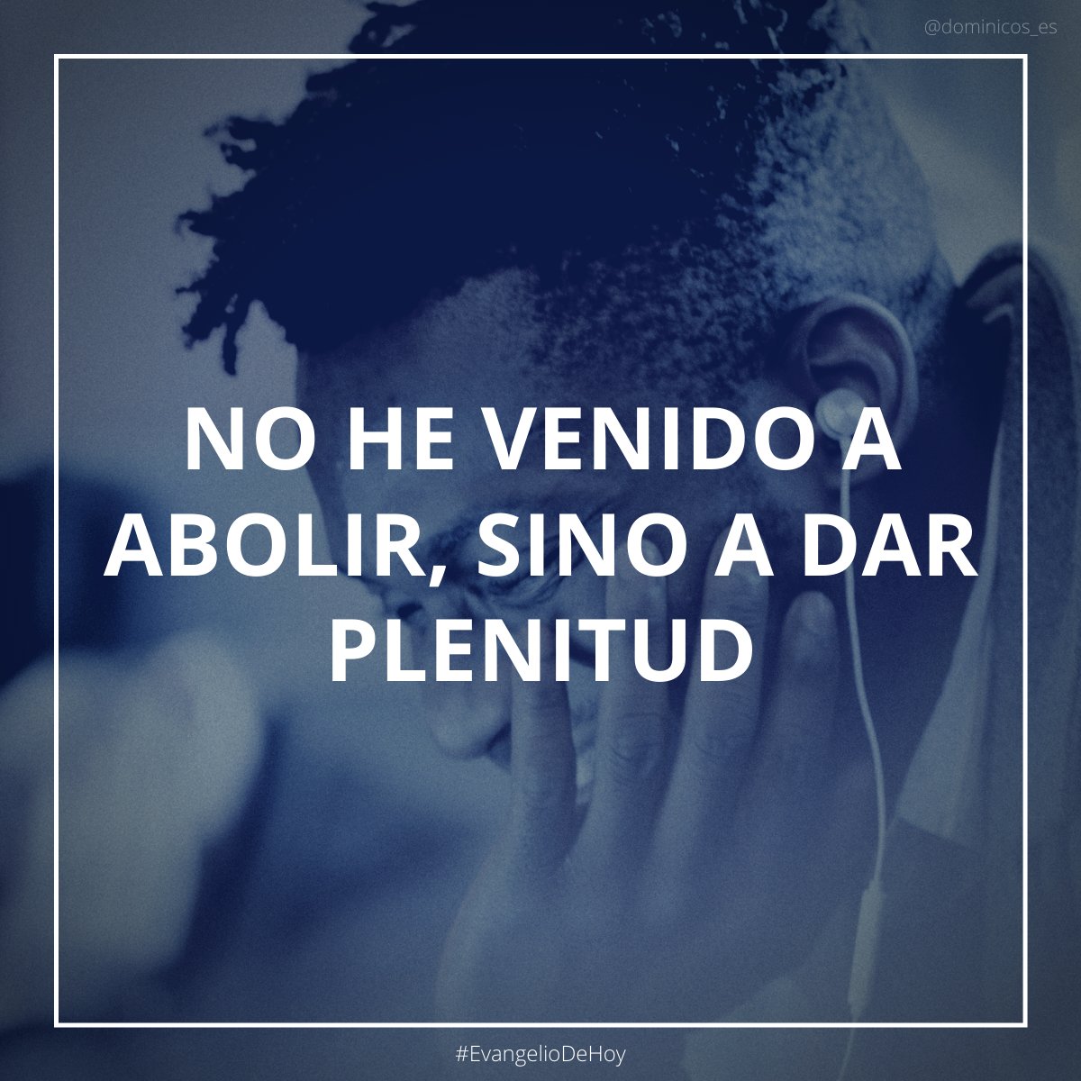 dominicos_es's tweet photo. No he venido a abolir a ley, sino a darle plenitud.

 #EvangelioDelDía #EvangelioDeHoy

📖 https://t.co/Aj4do2lTWq https://t.co/Oty5GIGyFH