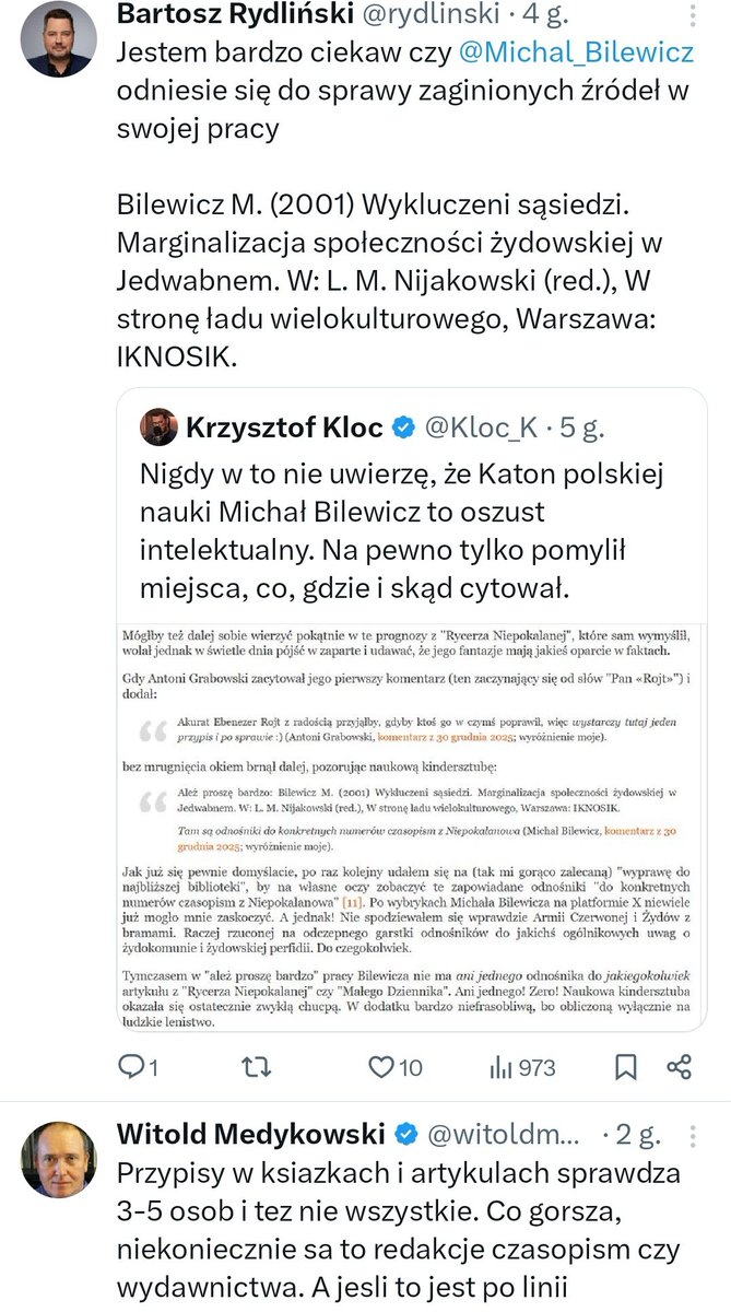 Michał Bilewicz tweet media