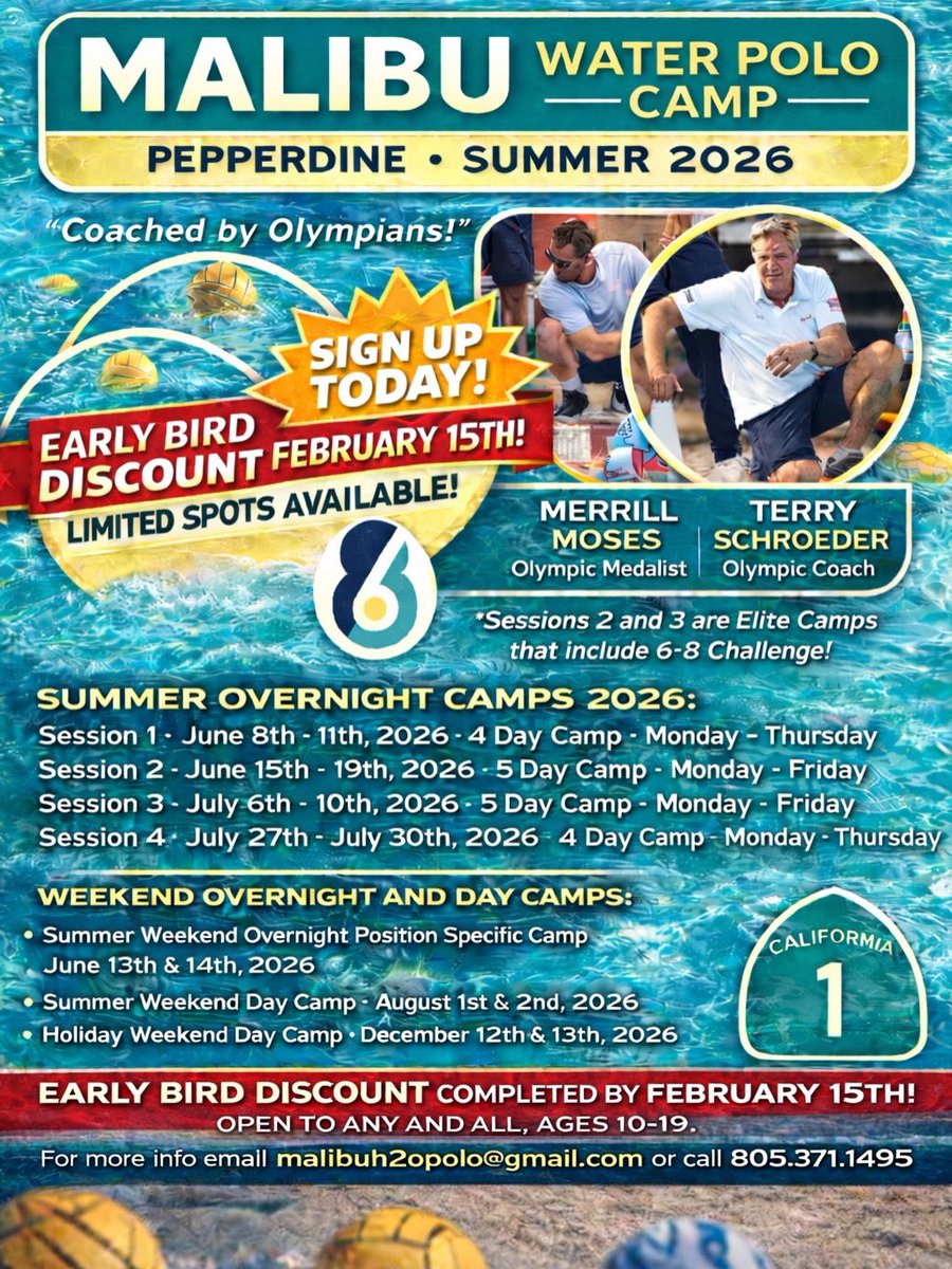 MalibuWaterPoloCamp tweet media