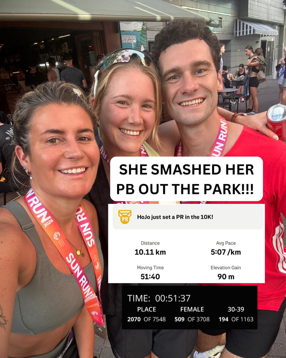 Holly Smashes 10km PB

She’s had so much on her plate but her determination to smash this 10km has been epic!

Holly loves to have fun, work hard and live life but is still able to find balance and smash her 10km PB and other running and fitness goals!

#10km #pb #race