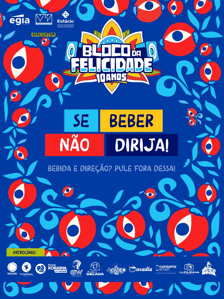 BlocoFelicidade's tweet photo. Carnaval bom é carnaval consciente. 💙✨

Pra curtir o BDF do jeito que a gente ama — com alegria, respeito e energia lá em cima — algumas coisas são inegociáveis:

🚫 Não é não.
🚗 Se beber, não dirija.
🌱 Respeite o espaço, as pessoas e o meio ambiente. https://t.co/9DCbiGU7in
