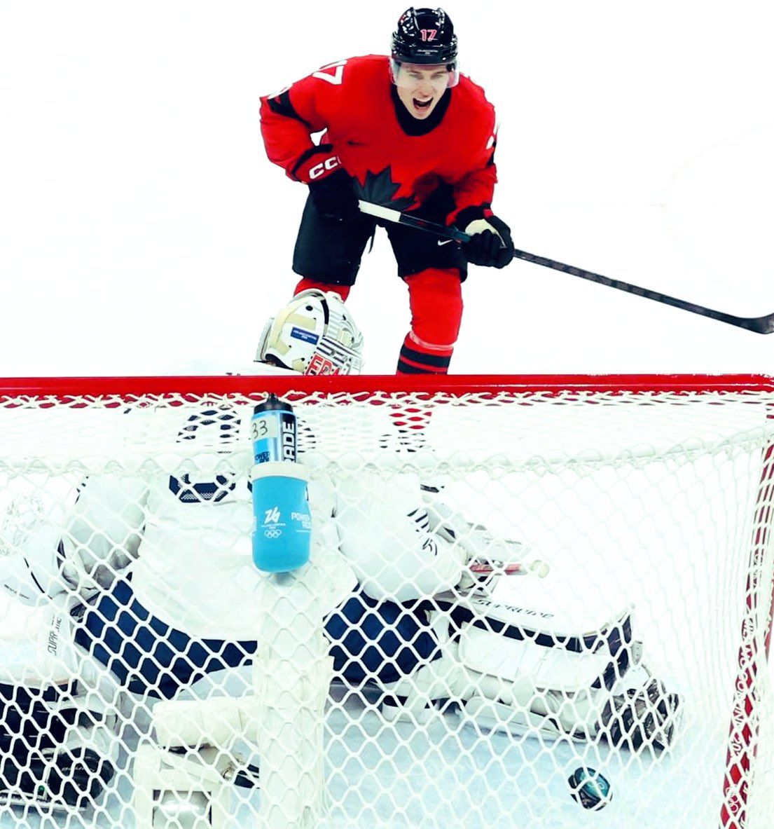 Macklin Celebrini with 2 goals &amp; 1 assist in Canada’s 10-2 win today! 

Celebrini has 6 points (4G + 2A) in 3 GP

19 years old &amp; dominating already!!