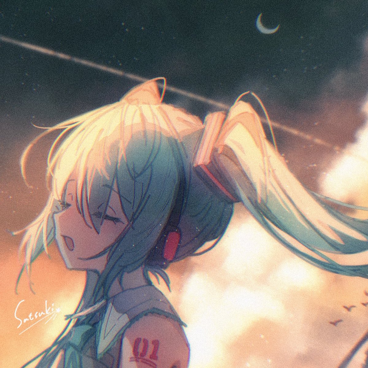 始点前夕暮れ
 #MI民美術部