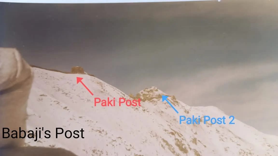 We were this close. 700 metres was the farthest, 169 closest. The ridge belonged to the enemy. 
Initiative and courage belonged to us.
😎😎😎
Rest is history.