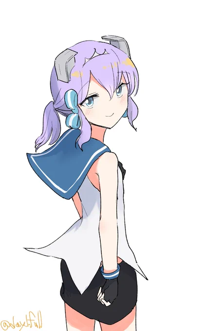 ラングレー #艦これ版深夜の真剣お絵描き60分一本勝負 #艦これ版真剣お絵描き60分一本勝負_20260215