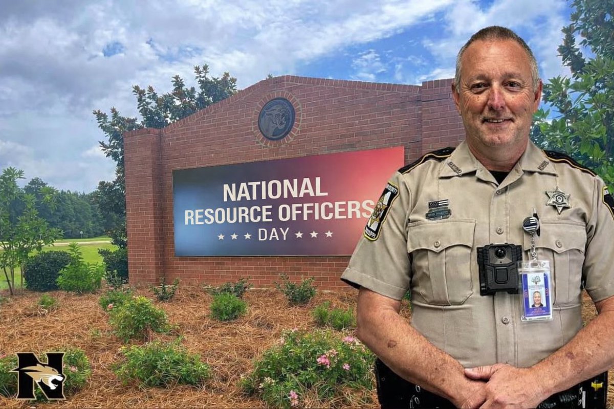 NWRMiddleSchool's tweet photo. Today we recognize National School Resource Officer Day!

Thank you, Officer Hugh Johnston, for protecting, mentoring, and supporting our school family. We appreciate all you do! 💙👮‍♂️🐾 https://t.co/RFD0OPJTX9