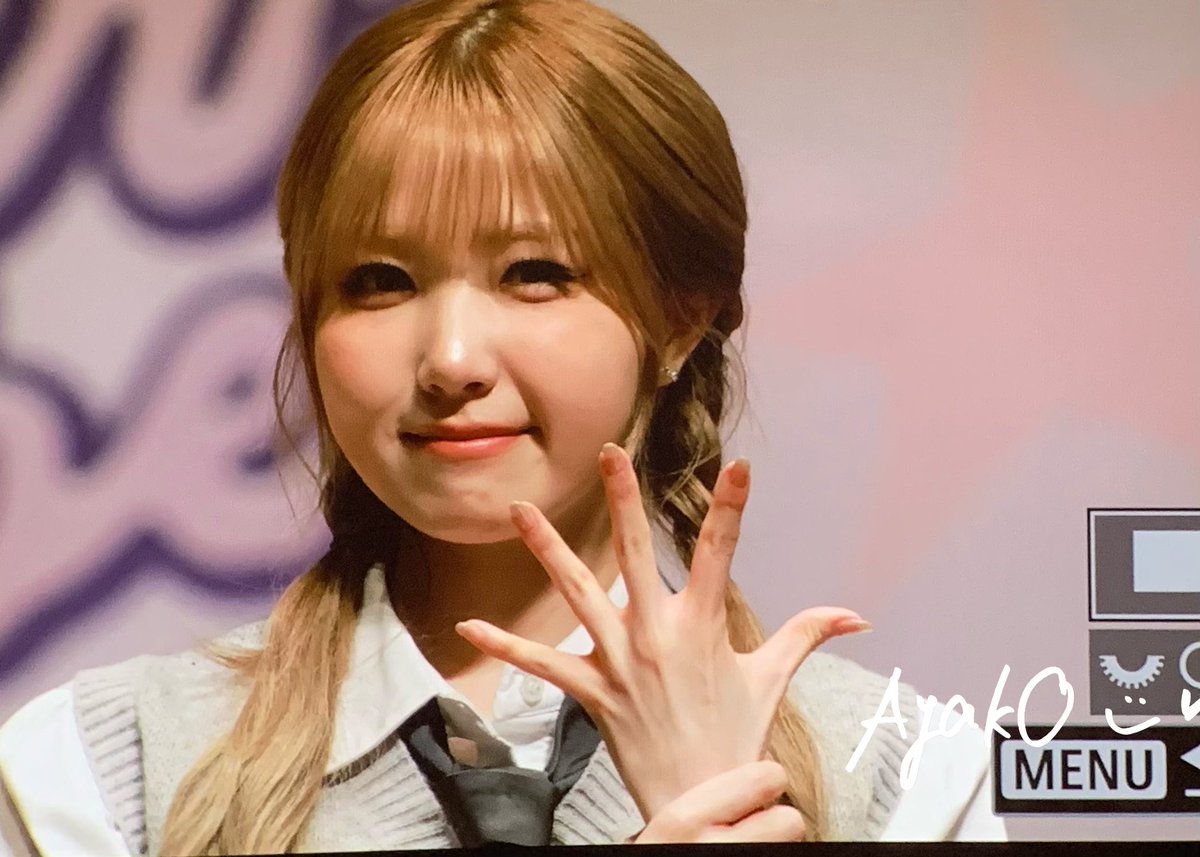 260214 kiss ent 韓国式サイン会 #SAYMYNAME #세이마이네임 #本田仁美