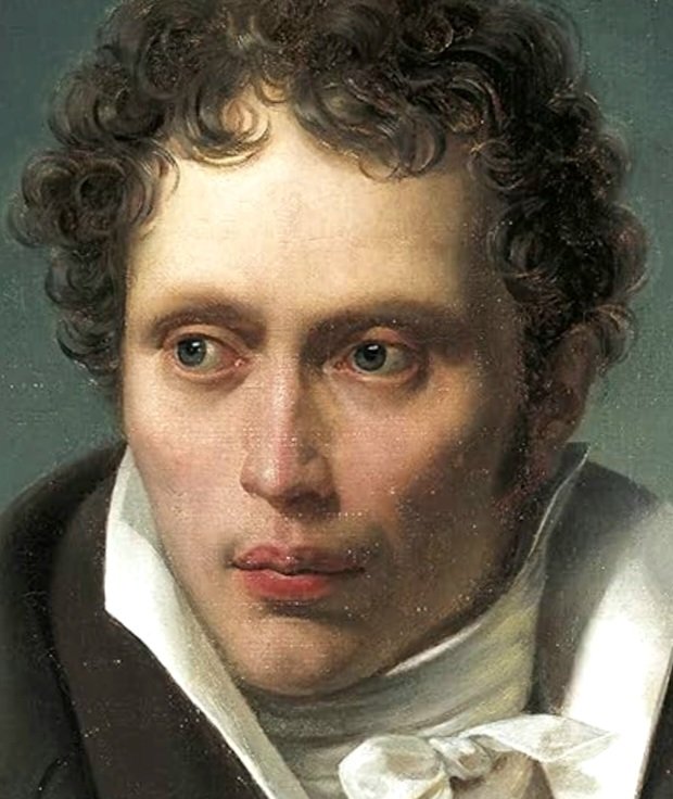 Schopenhauer came from a background where his father intermingled with the nobles, rich and aristocrats.
His mother's salon was the first social hub in Weimar where Goethe was a regular guest as well as other intelligentsia.
But Schopenhauer turned away all this to be.....alone.