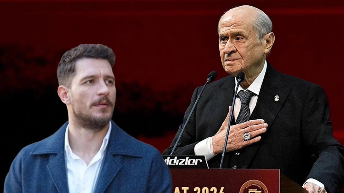 taghaberleri's tweet photo. Devlet Bahçeli, oyuncu Uraz Kaygılaroğlu ile telefonda görüştü.

"Türk gençliğinin kötü alışkanlıklardan uzak durması yönünde yaptıkları başarılı yayıncılık ve örnek bir senaryo halinde ekranlara taşınmasından duyduğum memnuniyetimi dile getirdim. 

Kabul etmeleri halinde kendilerine bir bozkurt tablosu hediye etmek isterim."