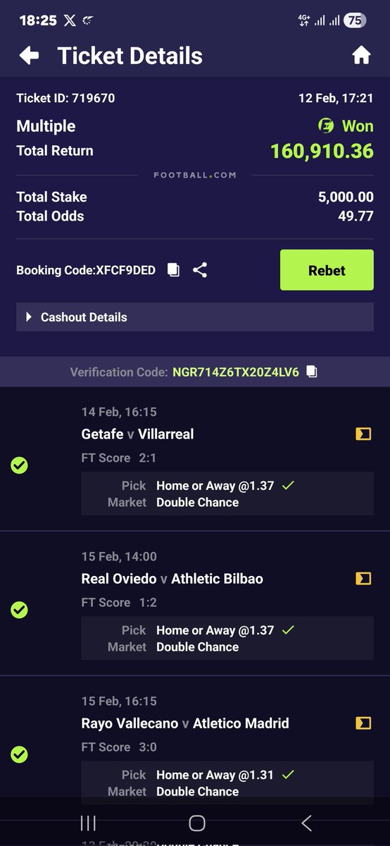 Emotu_08's tweet photo. Inpatient unto Leipze game. Cash out and the game came home, 😭 https://t.co/GGAHEvvGzy