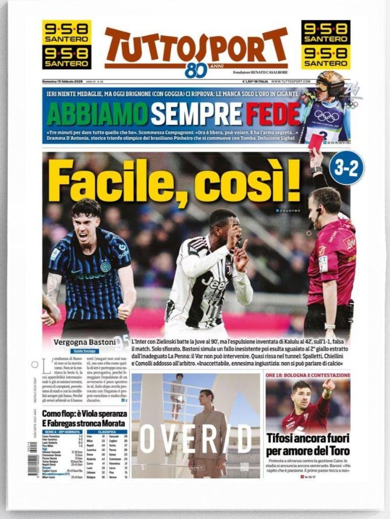 monacodetibete's tweet photo. Facile lavorare così @tuttosport
Servi del padrone.
#prostituzioneintellettuale https://t.co/qnDWuaVGvF
