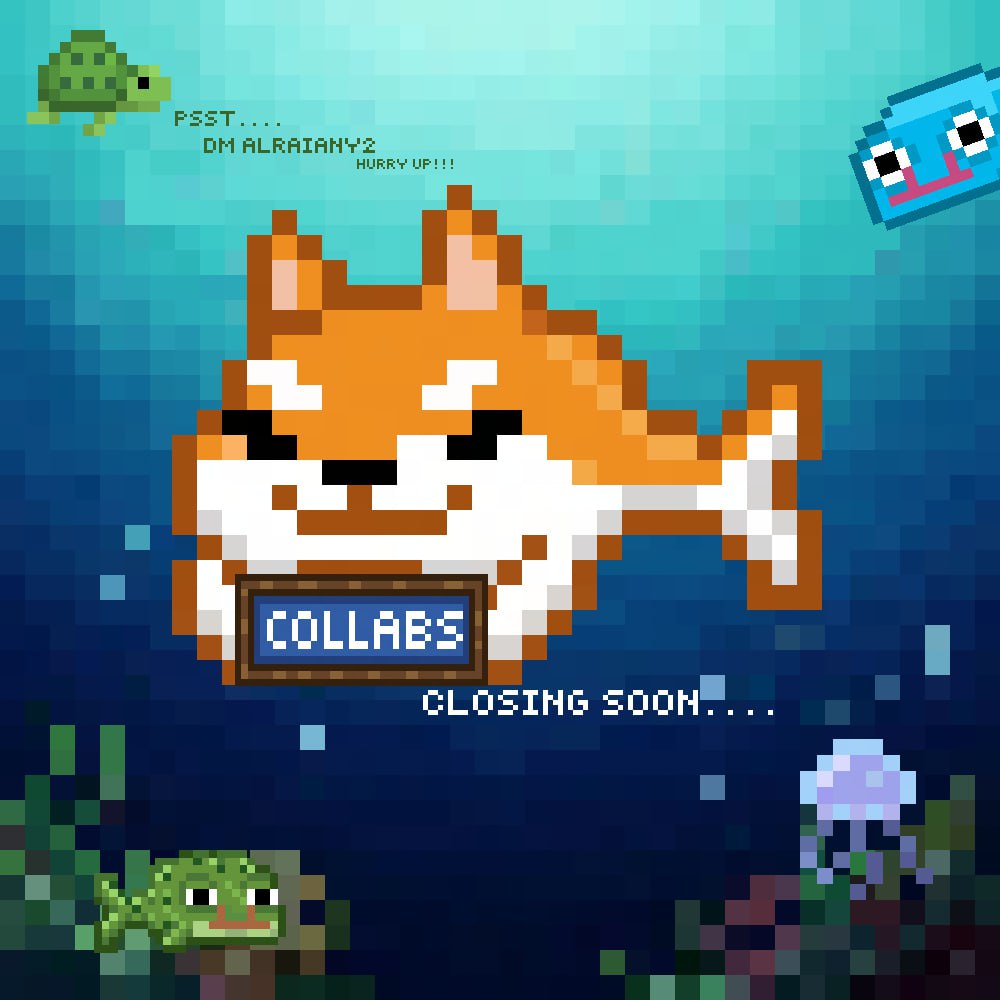 It was great working in this magnificent project <a href="/BlobaETH/">Bloba</a> 
And as we promising GTD can't be OA 
We run out of GTD 
All other collabs will have FCFS now 
And please guys be understanding the situation if we gaved everyone GTD so how it will be garnteed
So all the collabs would be