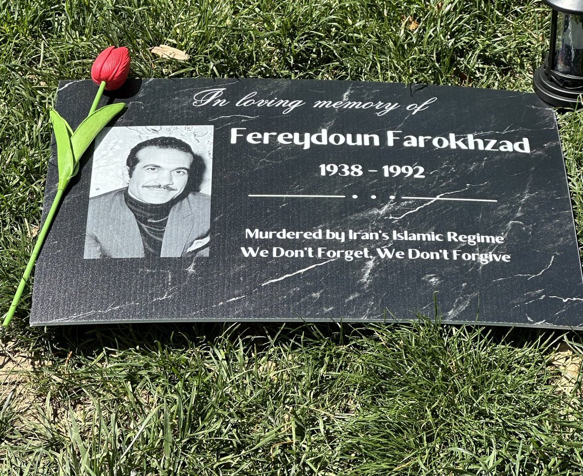 تروریست‌هایی که در آلمان فریدون فرخزاد رو سلاخی کردند میگن چرا شاه پشت شیشه ضد گلوله حرف زده.