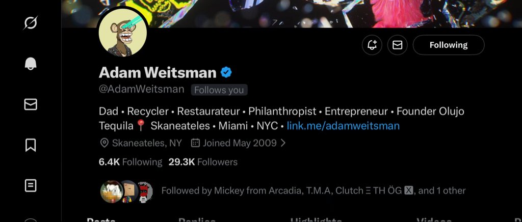 <a href="/AdamWeitsman/">Adam Weitsman</a> is now Mlp coded 

(つ｡˃ ᵕ ˂)つ ⸝♡

LETS ONBOARD MORE ART LUBERS