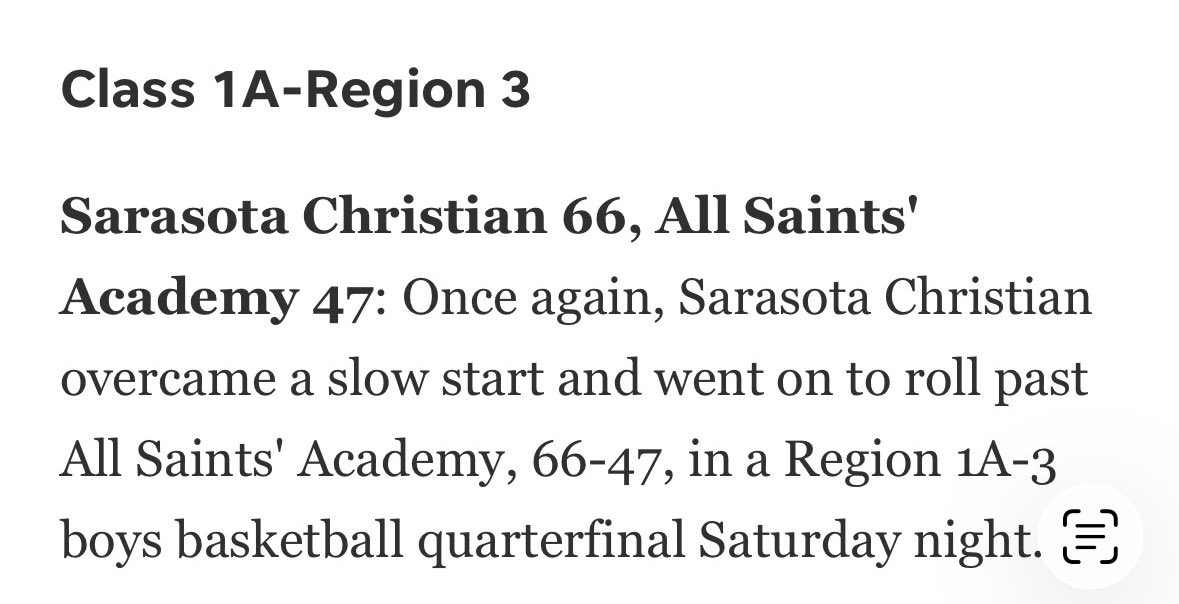 Sarasota Christian Boys Basketball tweet media
