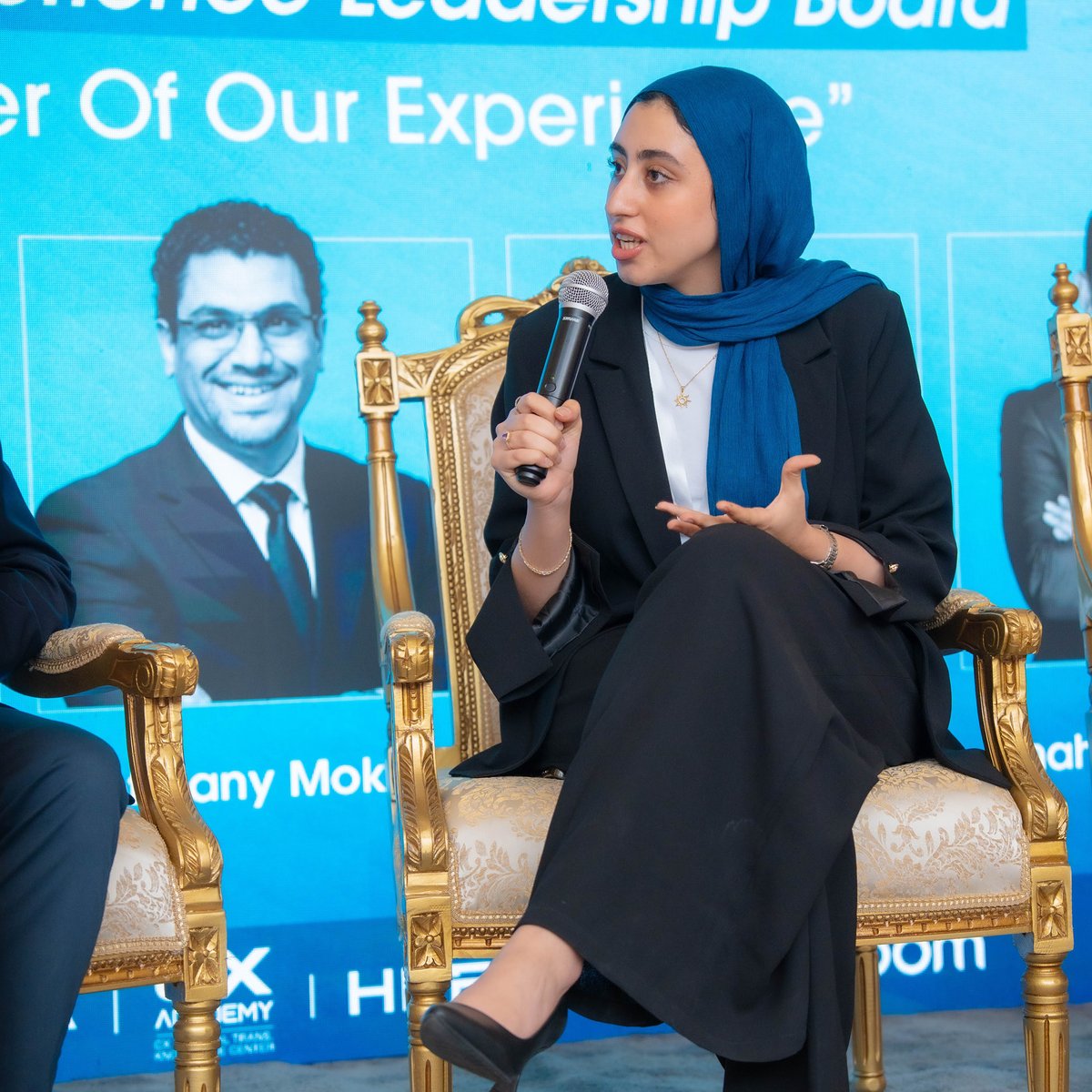 EicXforum's tweet photo. The Leaders Joining Heads!

In a highly informative Panel led by Prof. Hany Mokhtar (Chief Transformation &amp; CX Advisory)
Co-moderated by Ms. Nada Saleh (EI CX Specialist) with the presence of:

- Jean Najm from Avaya
- ⁠Mohamed Amin from Nexthink
- ⁠And Shaheen Haque from Zoom https://t.co/M0RgXGbsLq