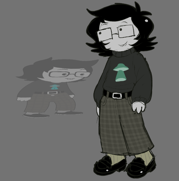 butterzowie's tweet photo. trying to get better at drawing this chud. 
#hiveswap https://t.co/hK68zLKgaN