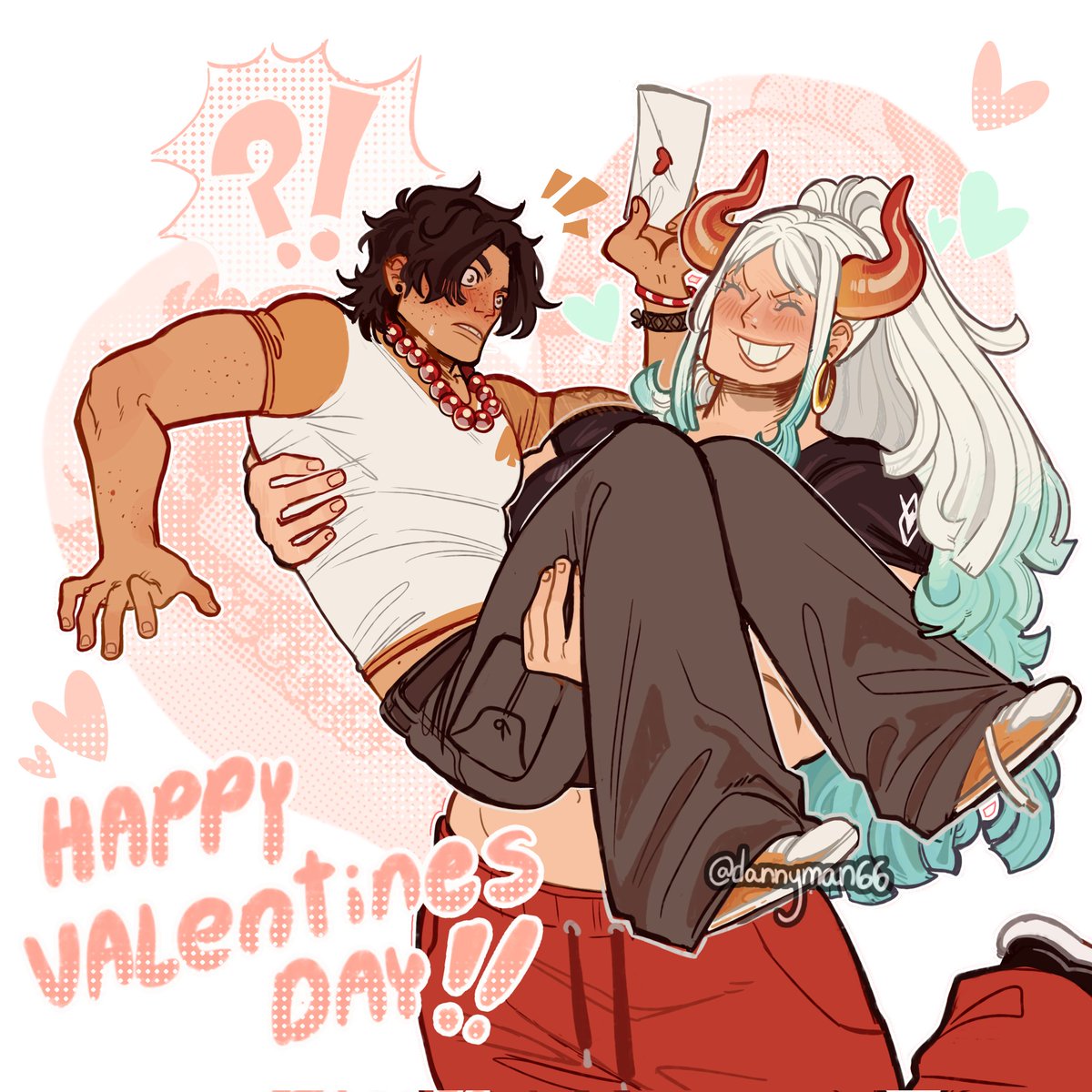 Happy Valentines day #ONEPIECE
