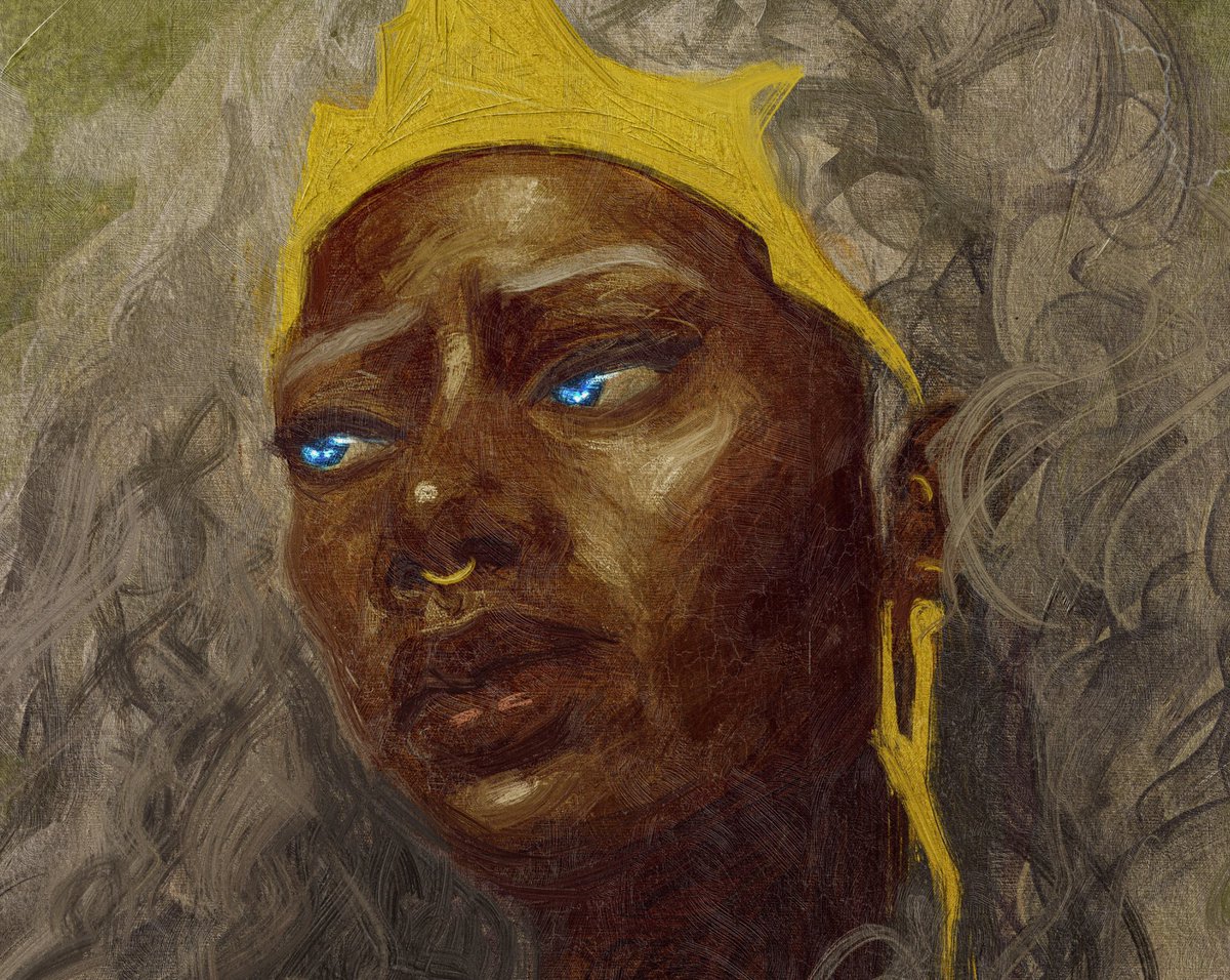 Black Panther and Storm. 
Love’s Eyes.