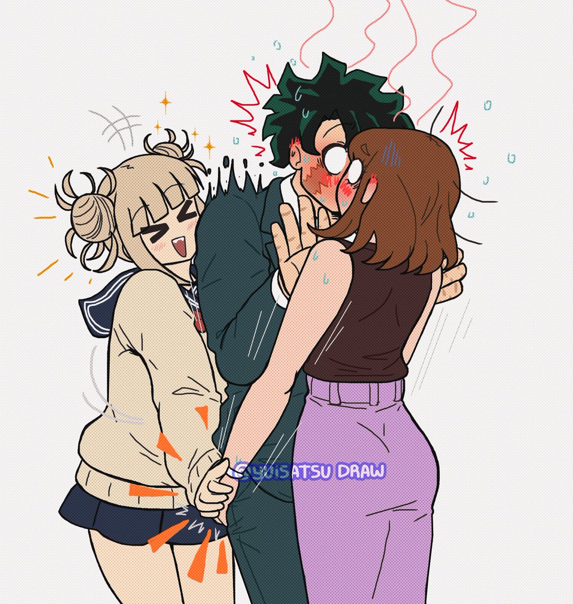 Let Himiko help! 🍑💕 #BNHA #heroaca_a #ヒロアカ