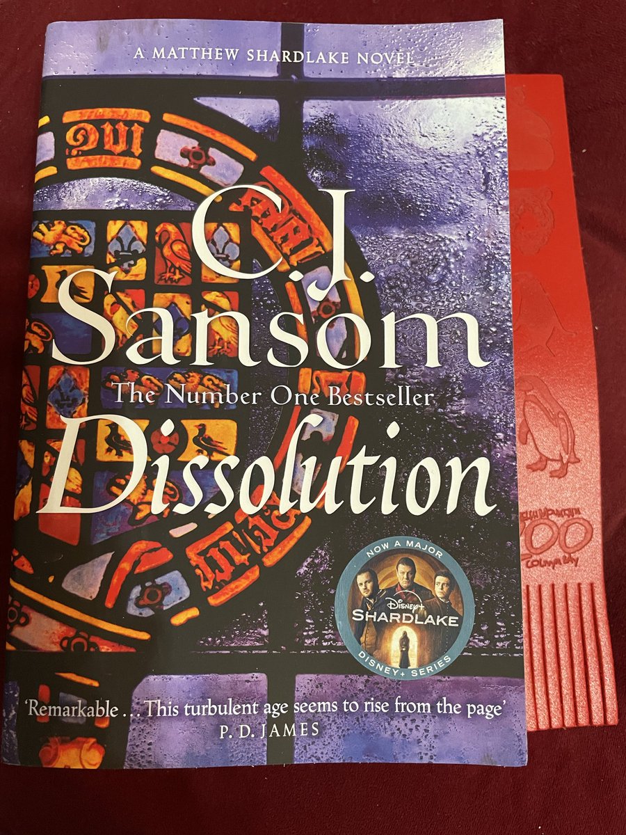 My next #Book to #Read 

Dissolution
by C J Sansom 

#BookTwitter  #Reading