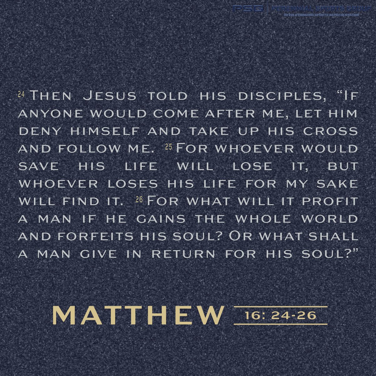 The Lord has called you for something bigger than yourself–to fulfill His purpose. Commit to serving Him and His purpose, no matter the personal cost. Trust that He has a plan for you and for your life, a plan which is greater than your own. Stand firm in your faith. #AGTG