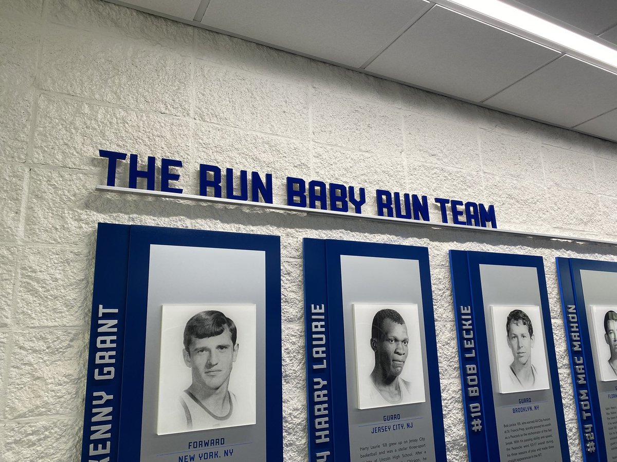 margo19aa's tweet photo. Run Baby Run Arena is such a fantastic name

They do an incredible job showcasing the 1968 team that knocked off #10 Duke on their way to a top 4 NIT finish

Crazy that over 50 years later they made it to the Elite Eight of the NCAA Tournament https://t.co/x2R36QPigq