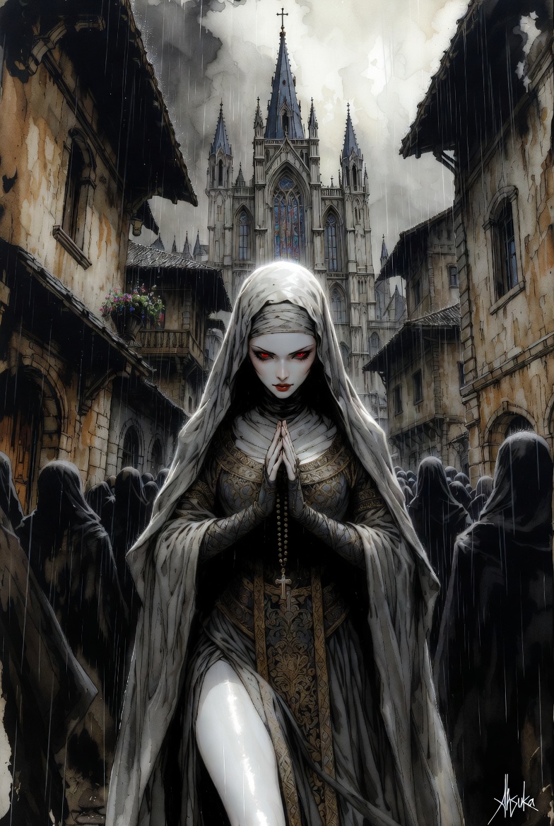 Sanctified be the wanderers of the gloaming
#AiArt #AIイラスト