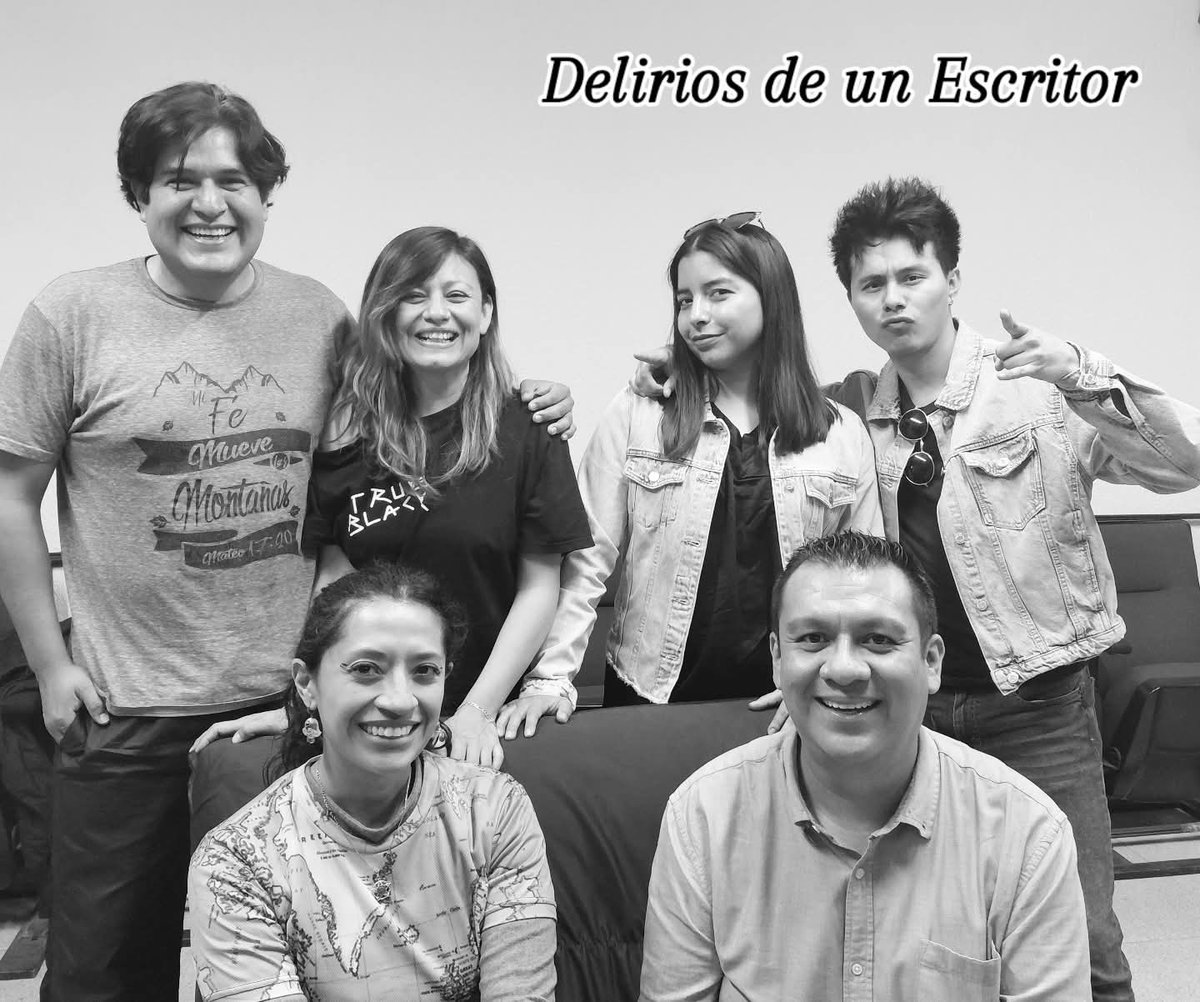 Elenco de DELIRIOS DE UN ESCRITOR.
✍🏻🎭
Dramaturgia de Alejandro Juárez, quien ha reunido un singular elenco.

Sólo habrá Una Función en #Puebla 🤝 

<a href="/tetiemteatro/">TETIEM</a> <a href="/IMACP/">Instituto Municipal de Arte y Cultura de Puebla</a> <a href="/CulturaGobPue/">Secretaría de Arte y Cultura Puebla</a> <a href="/Cultura_BUAP/">Cultura BUAP</a>