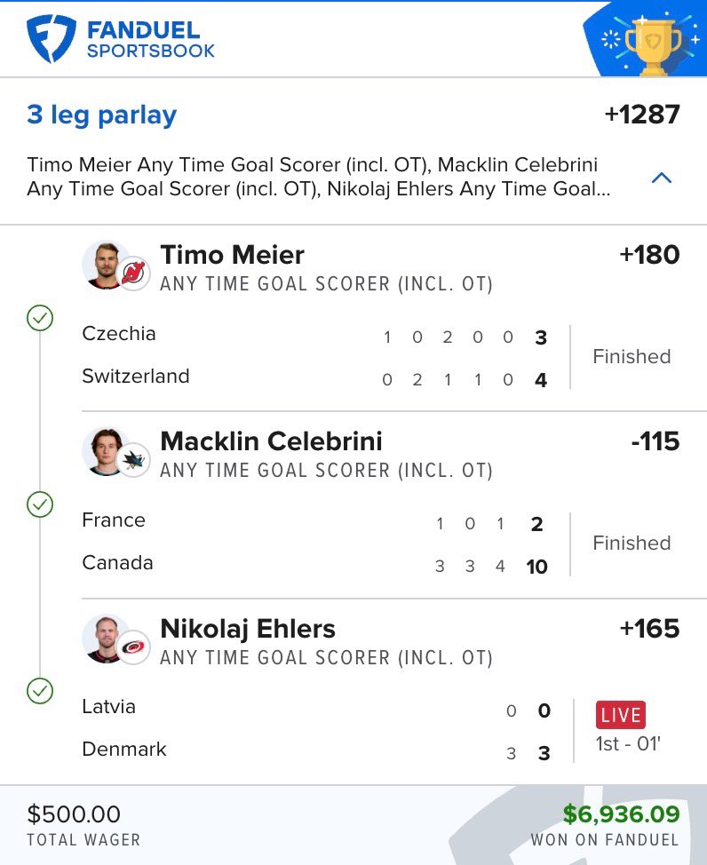 ADD IT TO THIS GENERATIONAL RUN 🔥

Let’s see those slips.

Posted in the VIP ⬇️
whop.com/parlayscience/…