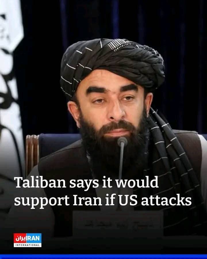 These are the people Americans fought 20 years  and they ended up running away, living the biggest military base in the middle east, and last year when trump said he will take that base back they replied ,"not an inch of thier land will be given to American and if they want war