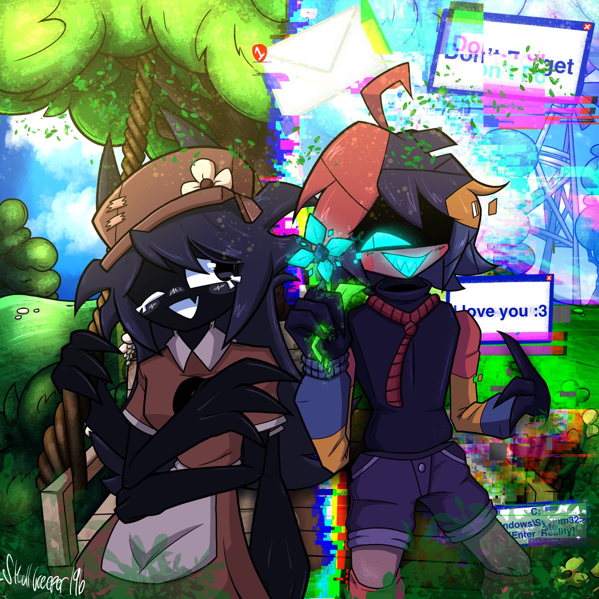 196Skullcreeper's tweet photo. “Don’t forget.”
Unfortunately a day late but Happy Valentine’s!
Wanted to draw these two for awhile
#KATIEVERSE #anova #agetha https://t.co/1nql0dTyB9