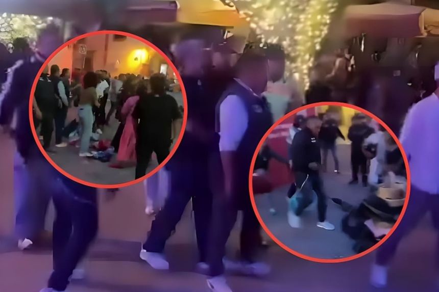 RichardCybernet's tweet photo. @LillyTellez @AlessandraRdlv Aquí lo curioso es que no te indigna cuando el gobierno de Querétaro manda a golpear a comerciantes y a indígenas por medio de sus inspectores y la policía, Felifer presidente municipal de Querétaro el principal agresor a comerciantes. https://t.co/JH0CAI7ezs