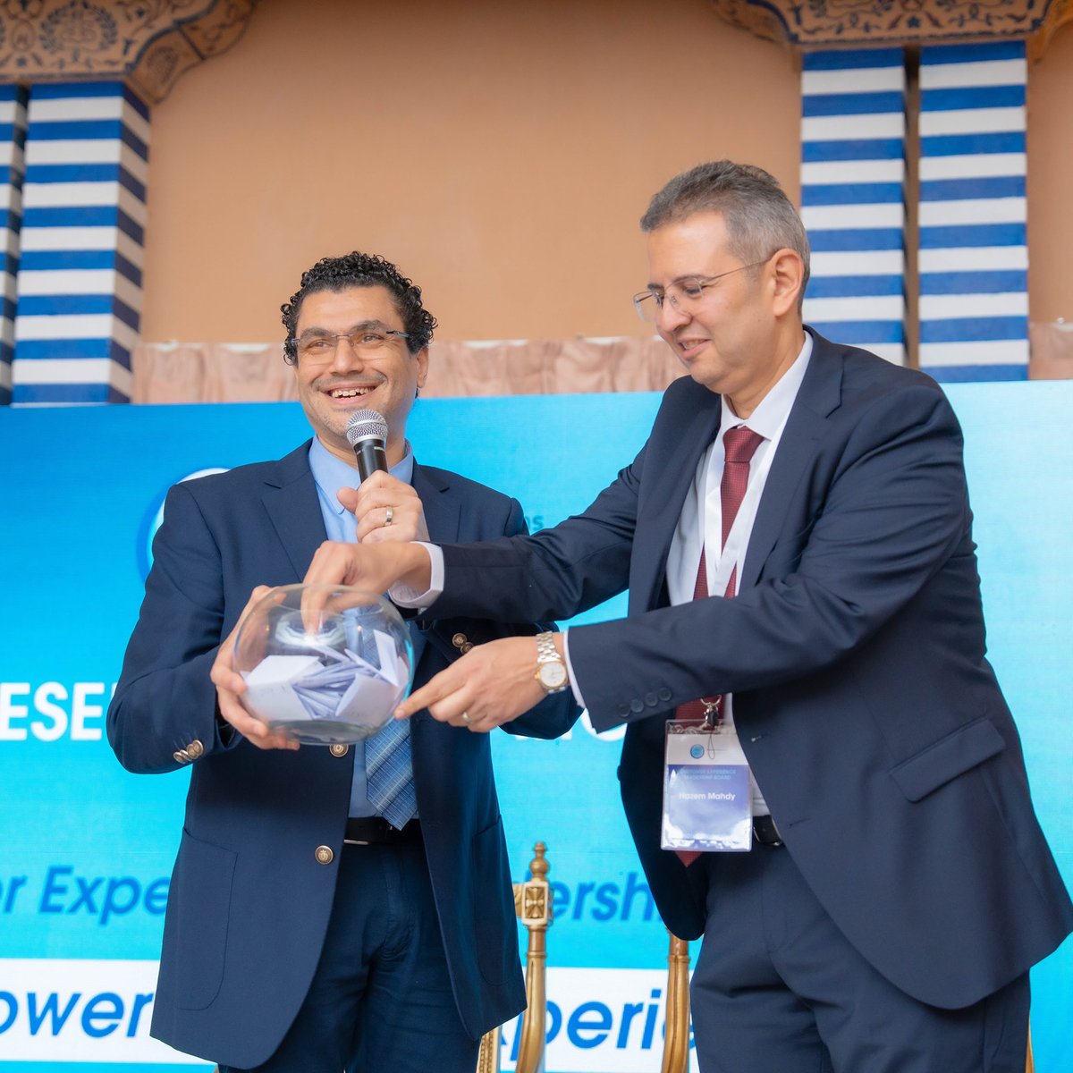 EicXforum's tweet photo. “EI and the Power of Our Experience Surprises”

The Leadership Board Forum design was surely Guests centric.

As part of our focus on the honorable guests, we have introduced an “Elite” gift raffle on selected niche symbolic gift items.

#CX #raffle #surprise #nexthink #elite https://t.co/m1xLlW7Bbm