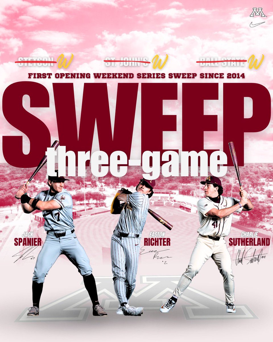 Minnesota Baseball Student Managers tweet media