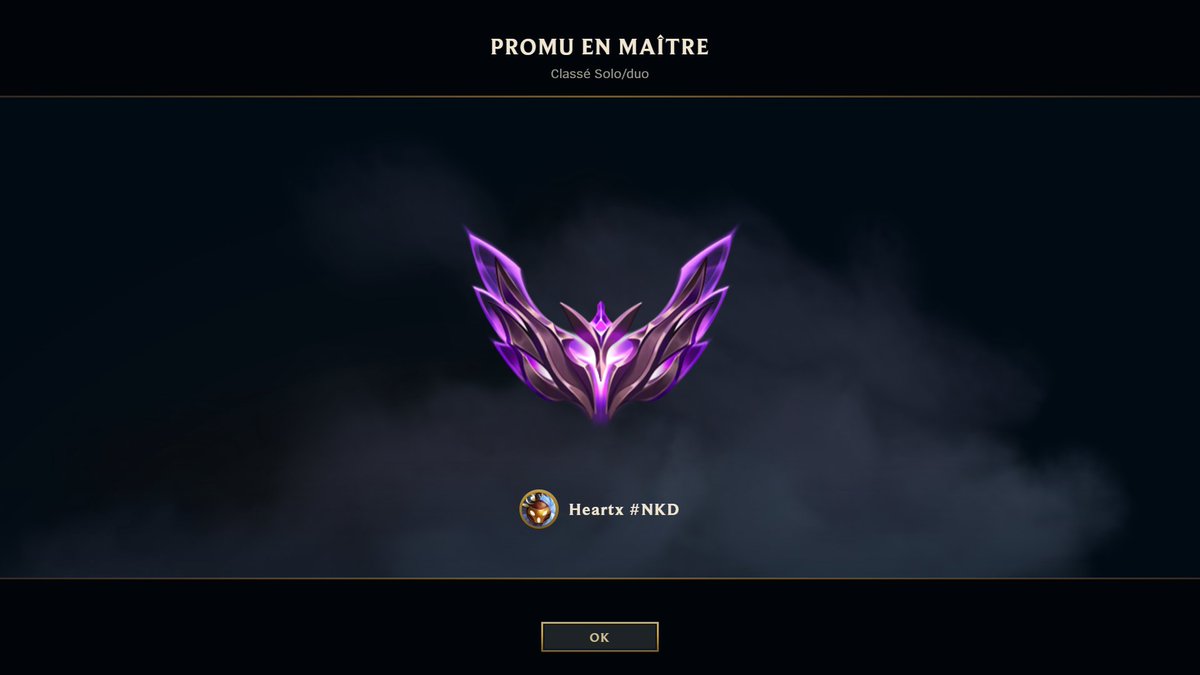 Sa mère, mon premier Master sur League 🤧